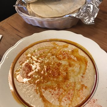 Ali Baba's Cafe - Large hummus with pita! - Mediterranean Near Me - Simi Valley, California