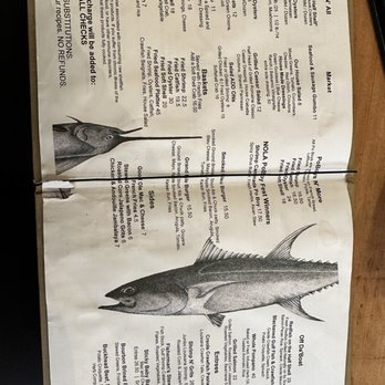 Grand Isle Seafood - Menu - Southern Near Me - New Orleans, Louisiana