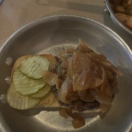 1/2 lb. Burger Caramelized Onions
