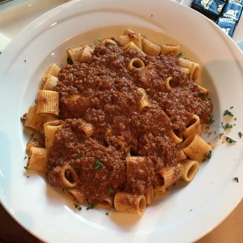 4 Seasons Mediterranean Restaurant - Rigatoni Bolognese special. OMG! - Wine Bars Near Me - Wharton, New Jersey
