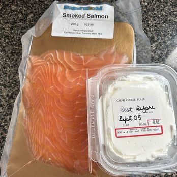 Bagel World - Some of the best lox and cream cheese ever. - Bagels Near Me - Toronto, Ontario