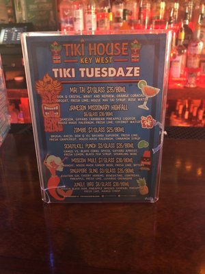 Menu photo 5 Tiki House Key West, FL Menu photo 5 Tiki House Key West, FL
