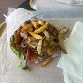 Efi's Gyro - Efi's Chicken Gyro Sandwich - Middle Eastern Near Me - Montclair, New Jersey