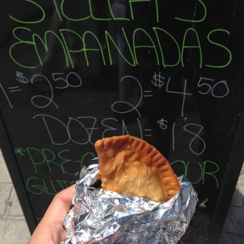 Stella's Empanadas - This empanada was delicious and photogenic. - Argentine Near Me - Kearny, New Jersey