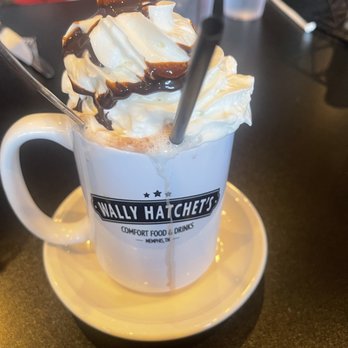 Wally Hatchet’s - Dirty Hot Chocolate - Comfort Food Near Me - Memphis, Tennessee