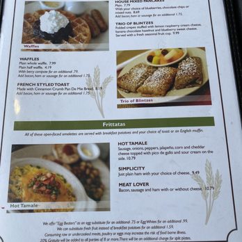 Eggcellence Brunchery - Breakfast menu - Breakfast & Brunch Near Me - Annapolis, Maryland