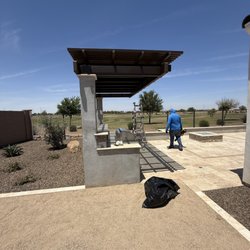 DDD SEAMLESS RAIN GUTTER - 8x16 cantilever pergola