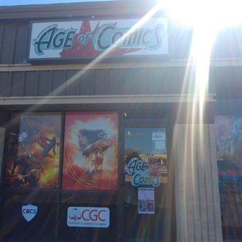 Age of Comics - What you will see from the street - Toy Stores Near Me - Albuquerque, New Mexico