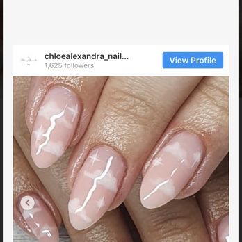 Heights Nail Spa - The clouds I asked for :( - Nail Salons Near Me - Houston, Texas