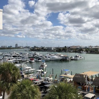 Crabby's Dockside - View of the marina - Seafood Near Me - Clearwater Beach, Florida