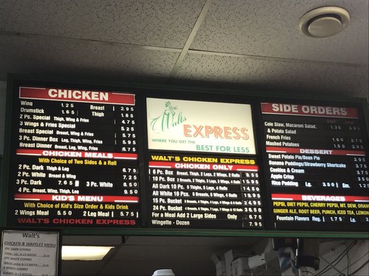 Walt's Flavor Crisp Chicken Express by null