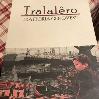 Tralalero - Menu - Ligurian Near Me - Genova, GE