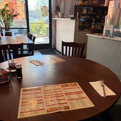 Papa Chen - One of 3 tables , place is tiny and will be closing forever September 2026 per lady at counter