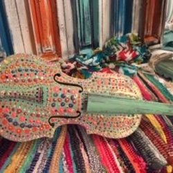 Vintage Sunshine Shop - Hand painted with colorful detail with "no strings attached"..yep