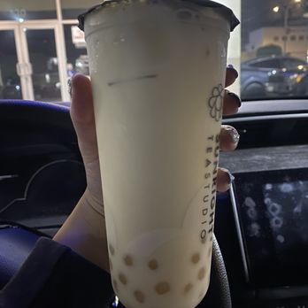Sunright Tea Studio - Alhambra - Jasmine milk tea with honey boba - Bubble Tea Near Me - Alhambra, California