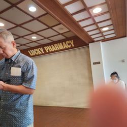 Lucky Pharmacy - Just arrived at LUCKY PHARMACY for a prescription pick up... it's 8:57a and waiting for them to open.