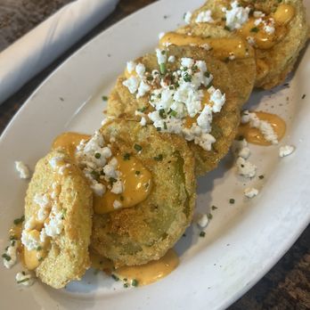 Lucille's - Fried Green Tomatoes - New American Near Me - Houston, Texas