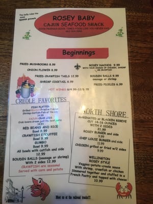 Menu photo 7 Rosey Baby Starkville, MS