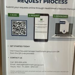 Michael Venezia, DO - Diagram explaining how to access your medical record step-by-step, graphic form.