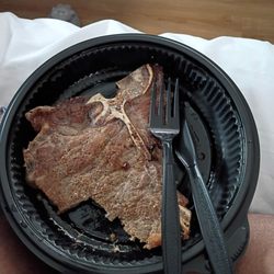 Waffle House - I don't know who the guy is to cook in this kitchen but this steak is seasoned to perfection