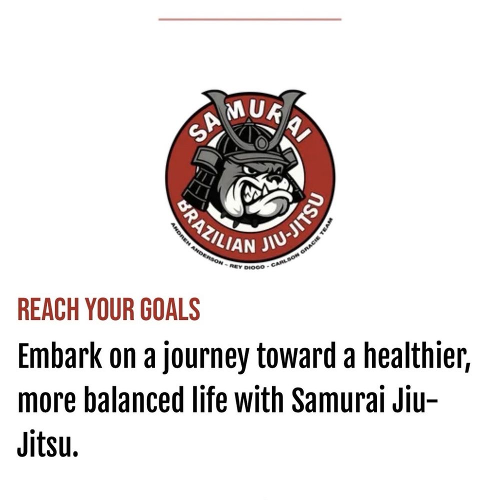 Samurai Brazilian Jiu-Jitsu - How to reach your goals, from the website. - Kickboxing Near Me - Prosper, Texas Samurai Brazilian Jiu-Jitsu - How to reach your goals, from the website. - Kickboxing Near Me - Prosper, Texas