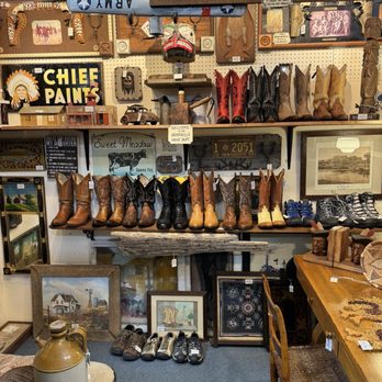 Brass Armadillo Antique Mall - More boots and western items - Antiques Near Me - Wheat Ridge, Colorado Brass Armadillo Antique Mall - More boots and western items - Antiques Near Me - Wheat Ridge, Colorado
