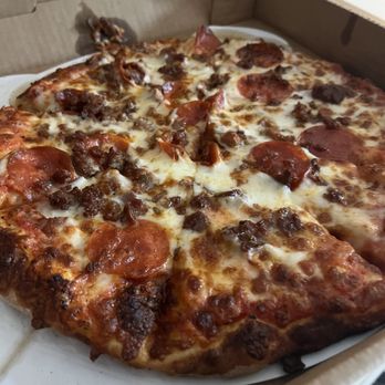Dough Boys - Small Pep and Sausage  Delicious - Pizza Near Me - Hilton Head Island, South Carolina