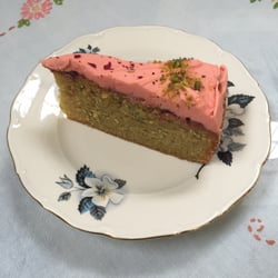 Sheridans Cheesemongers - Homemade Pistachio & Rosewater cake slice €2.50