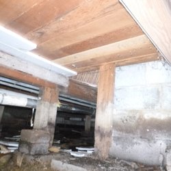 Key Inspection Services - Crawlspace inspection-standing water 2ft high (Older Home Inspection, Seattle WA)