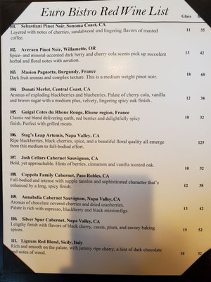 Menu photo 3 The Euro Bistro Grand Rapids, MI