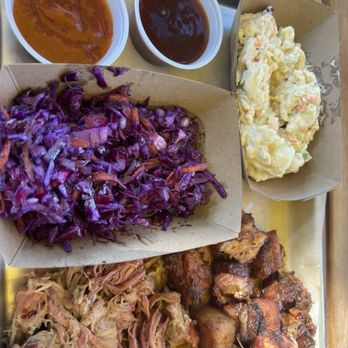 Ma's BBQ - Two meats and two sides - Barbeque Near Me - Phoenix, Oregon