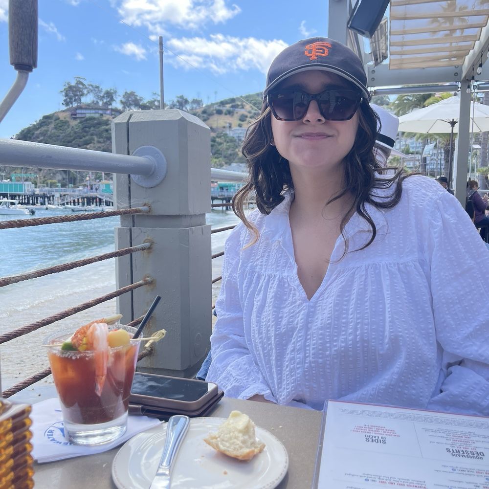 Bluewater Avalon - Bloody Mary and the veiw - Seafood Near Me - Avalon, California