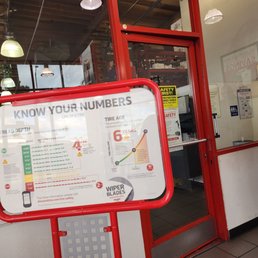 Inside store