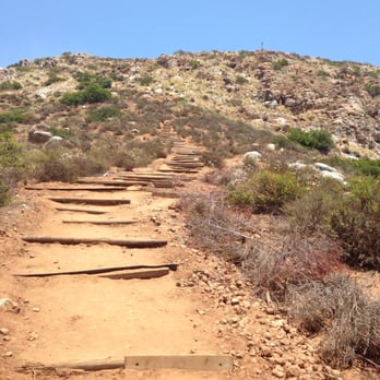 Fortuna Mountain - The stairs. - Hiking Near Me - San Diego, California