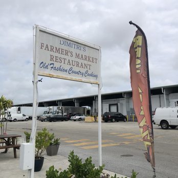 Dimitris Farmer's Market Restaurant - Sign out front - Breakfast & Brunch Near Me - Pompano Beach, Florida