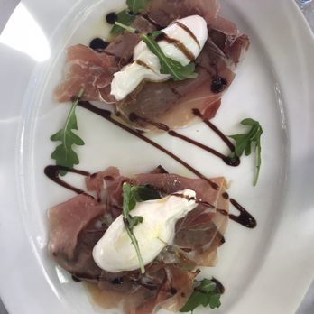 Cucina - Burrata with prosciutto and fig spread - Italian Near Me - Woodstock, New York