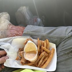 Krispy Crunchy Chicken - Chicken tenders and fries