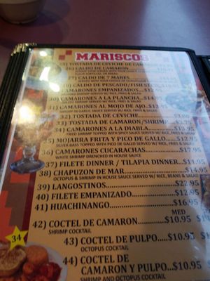 Menu photo 3 Los Sarapes Midlothian, IL