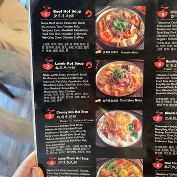 Tasty Pot - Soup menu - Taiwanese Near Me - Daly City, California Tasty Pot - Soup menu - Taiwanese Near Me - Daly City, California