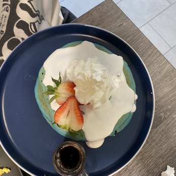 The Brunch House - Blue velvet pancake - Breakfast & Brunch Near Me - Temecula, California