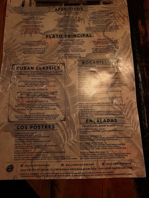 Menu photo 2 Ball & Chain Miami, FL