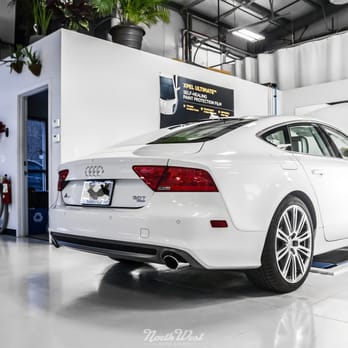 NorthWest Auto Salon - Audi S7 in the bay for XPEL ULTIMATE paint protection. - Auto Detailing Near Me - Lynnwood, Washington NorthWest Auto Salon - Audi S7 in the bay for XPEL ULTIMATE paint protection. - Auto Detailing Near Me - Lynnwood, Washington