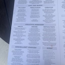 Menu 2026