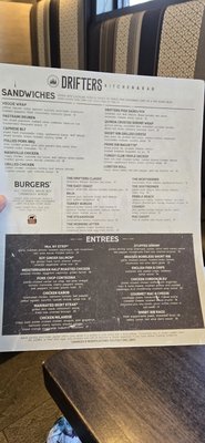 Menu photo 8 Drifters Kitchen and Bar Ridge, NY