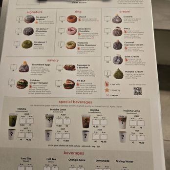 I'm donut ? - Menu September 2025 - Donuts Near Me - New York, New York I'm donut ? - Menu September 2025 - Donuts Near Me - New York, New York