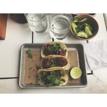 bartaco - Reston - Chicken chorizo, falafel, and glazed pork belly - Tacos Near Me - Reston, Virginia bartaco - Reston - Chicken chorizo, falafel, and glazed pork belly - Tacos Near Me - Reston, Virginia