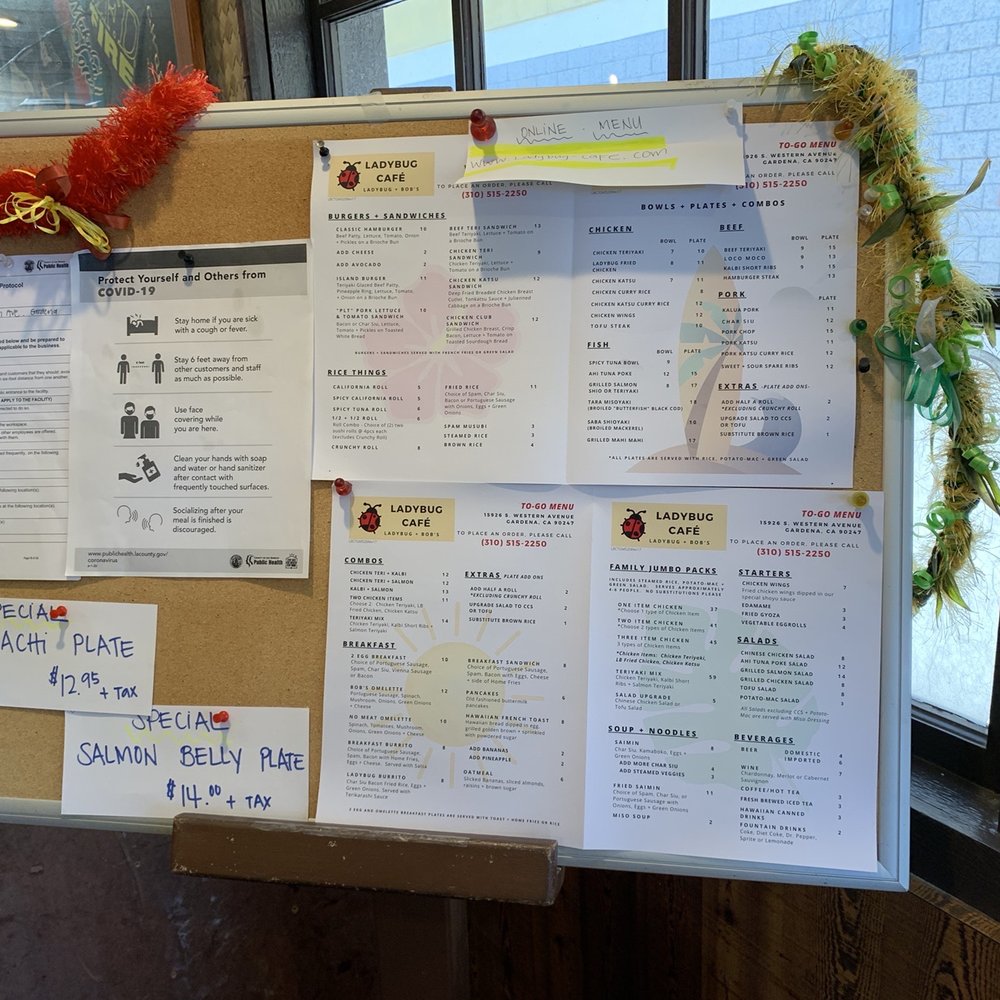 Ladybug Café - Japanese Near Me - Gardena, California Ladybug Café - Japanese Near Me - Gardena, California