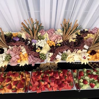Mona Lisa Catering - Charcuterie and Fruit Station - Caterers Near Me - Northridge, California