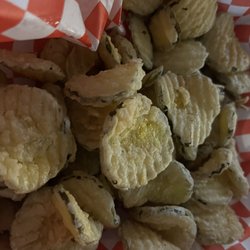 Pop's Fish and Shrimp - Fried pickles