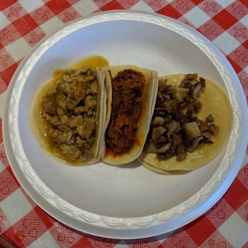 El Dorado - Left to right: chili verde, barbacoa, and buche - Mexican Near Me - Bountiful, Utah El Dorado - Left to right: chili verde, barbacoa, and buche - Mexican Near Me - Bountiful, Utah